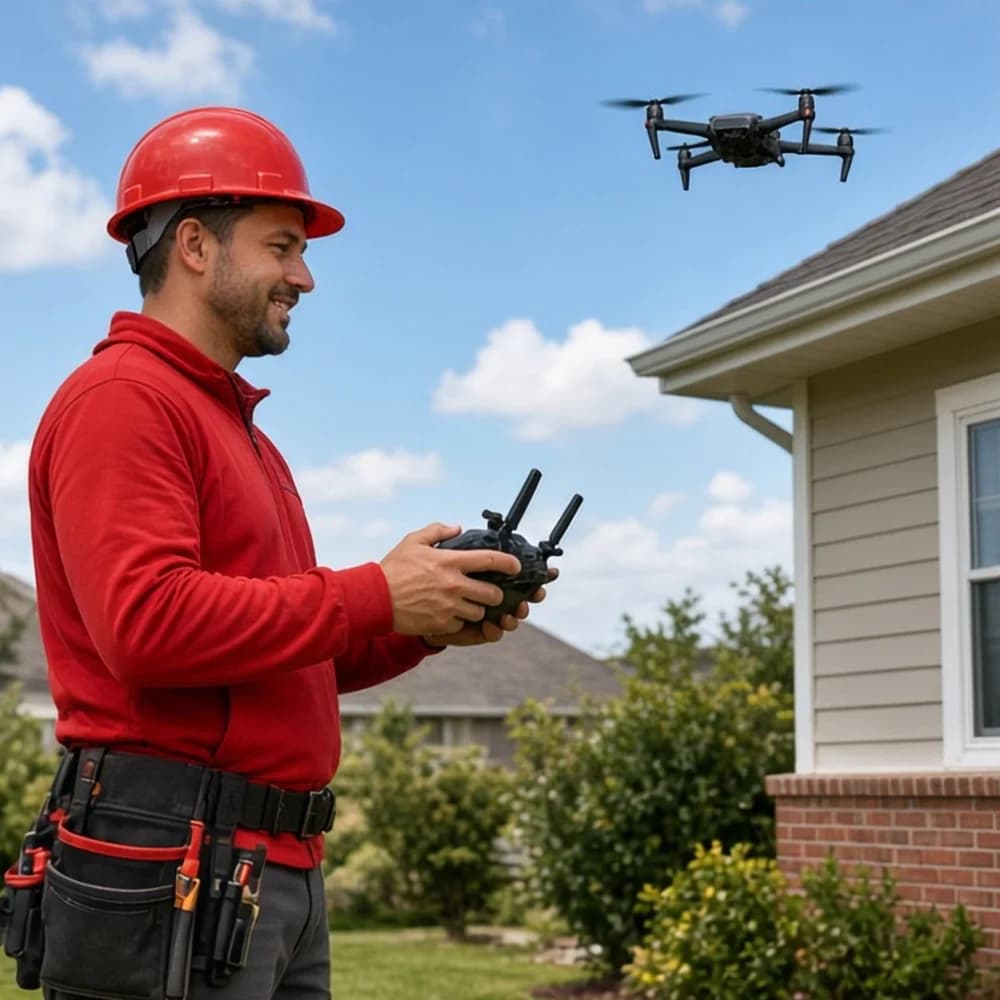 Drone inspection, Brentwood